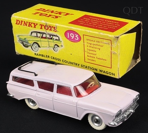 South african dinky toys 193 rambler cross country station wagon ee722 front
