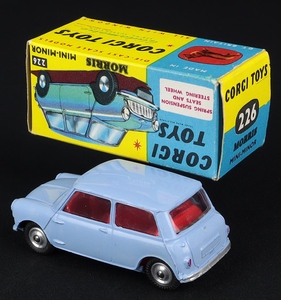 Corgi toys 226 mini ee731 back