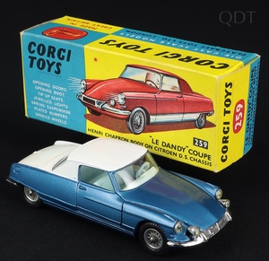 Corgi toys 259 citroen le dandy ee738 front