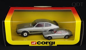 Corgi toys little large 1373 professional capri ee740 front