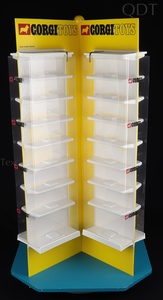 Corgi toys c2062:1  revolving dispaly stand ee750 front