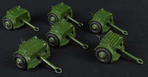 Trade box dinky toys 687 military trailer ee763 trailers