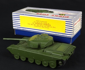 Dinky toys 651 centurion tank ee765 back