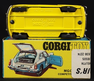 Corgi toys 345 mgc gt ee783 base