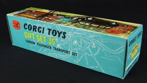 Corgi toys gift set 35 london passenger transport set ee789 box 1