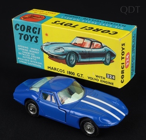 Corgi toys 324 marcos 1800 gt ee796 front