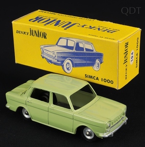French dinky junior 104 simca 1000 ee809 front