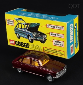 Corgi toys 260 renault 16 ee836 front