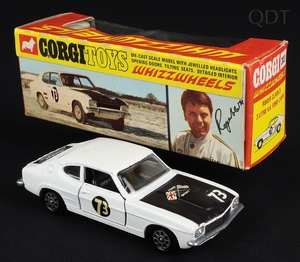 Corgi toys 303 roger clark's ford capri ee838 front