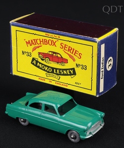 Matchbox models 33a ford zodiac ee874 front