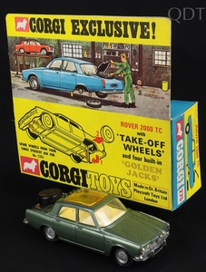 Corgi toys 275 rover 2000 tc ee886 front