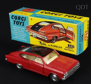 Corgi toys 263 marlin rambler ee887 front