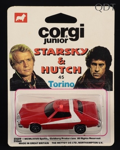 Corg junior 45 starsky hutch torino ee890 front