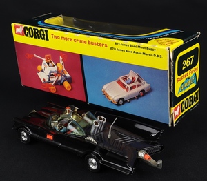 Corgi toys 267 batmobile ee891 back