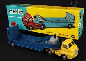 Corgi toys 1100 carrimore low loader ee895 front