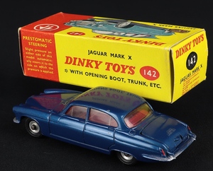 Dinky toys 142 jaguar mark x ee903 back