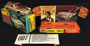 Corgi toys 261 james bond aston martin db5 ee920 front