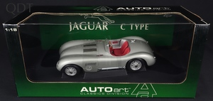 Autoart 73501 c type jaguar ee961 front