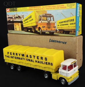 Corgi 1147 fleetmaster scammell handyman mk3 tractor unit trailer ee977 front