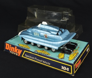 Dinky toys 104 spectrum pursuit vehicle ee997 back