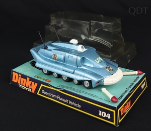 Dinky toys 104 spectrum pursuit vehicle ee997 front