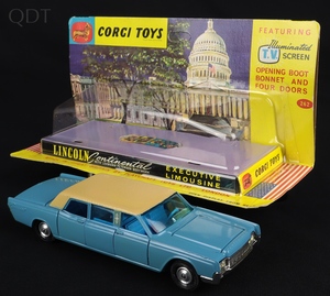 Corgi toys 262 lincoln continental ee999 front