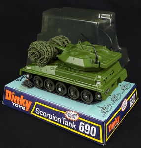 Dinky toys 690 scorpion tank ff14 back
