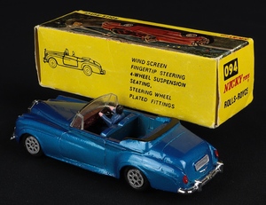 Nicky dinky toys 064 rolls royce ff25 back