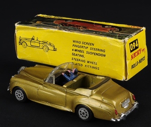 Nicky dinky toys 094 rolls royce ff26 back