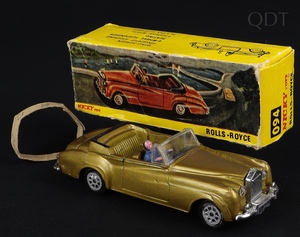 Nicky dinky toys 094 rolls royce ff26 front