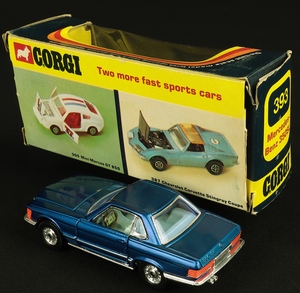Corgi toys 393 mercedes ff43 back