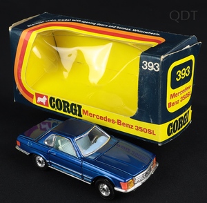 Corgi toys 393 mercedes ff43 front