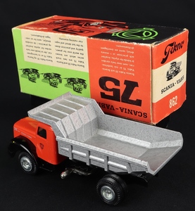 Tekno models 862 scania vabis tipper truck ff49 back