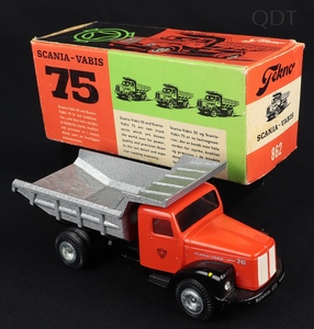 Tekno models 862 scania vabis tipper truck ff49 front