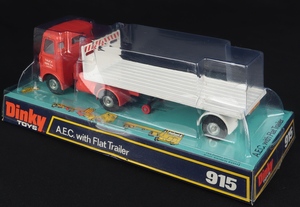 Dinky toys 915 aec flat trailer ff52 back