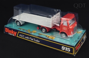 Dinky toys 915 aec flat trailer ff52 front