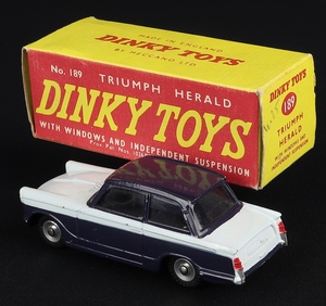 Dinky toys 189 triumph herald ff65 back