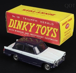Dinky toys 189 triumph herald ff65 front