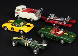 Corgi toys 37 lotus racing tema set ff76 back