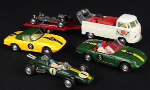 Corgi toys 37 lotus racing tema set ff76 cars