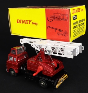 Dinky toys 970 jones fleetmaster crane ff78 back