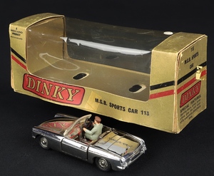 Dinky toys 113 mgb chrome ff114 back