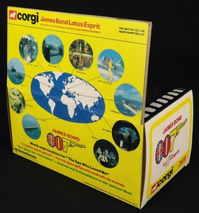 Corgi toys 269 james bond lotus esprit ff106 back