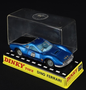 Dinky toys 216 dino ferrari ff125 front