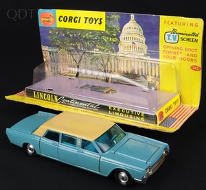 Corgi toys 262 lincoln continental ff149 front