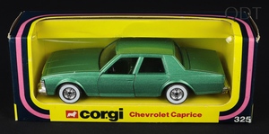 Corgi toys 325 chevrolet caprice ff160 front