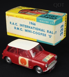 Corgi toys 333 sun rac rally ff169 front