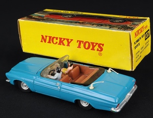 Nicky dinky toys 137 plymouth fury sports ff186 back