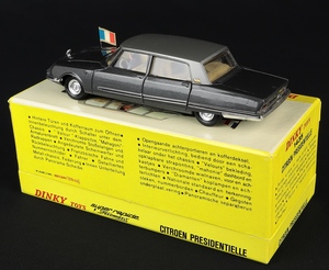 French dinky toys 1435 citroen presidentielle ff196 back