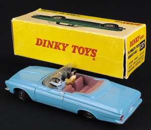 Indian dinky toys 137 plymouth fury convertible ff236 back